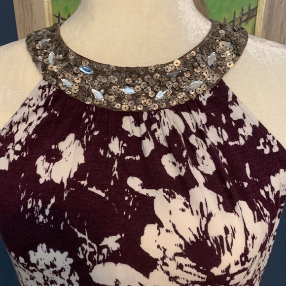 Anthroplogie sz M blouse w/ sequins *like new - Picture 3 of 6